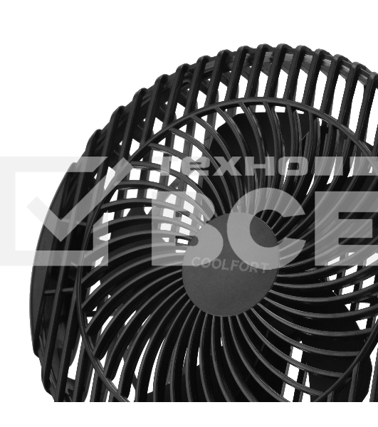 Вентилятор настольный Coolfort CF-2000 скоростей:3 черный