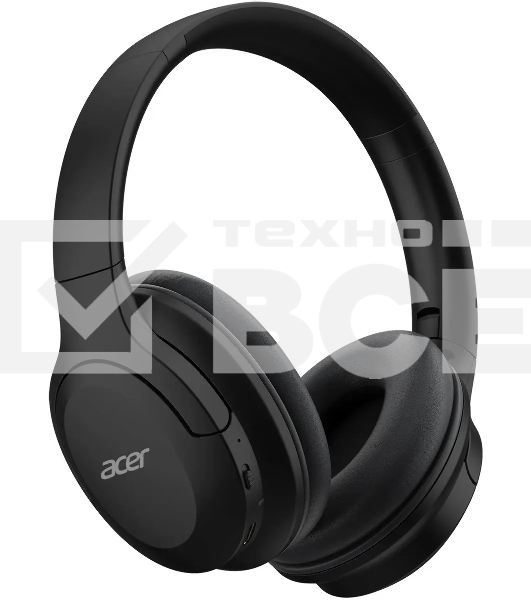 Наушники с микрофоном Acer OHR304 черный мониторные BT оголовье