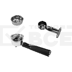 Кофеварка рожковая BBK BCM1501 нержавеющая сталь/черный, исп. кофе - молотый, 1.7 л, 1200 Вт, 20 бар, фото2