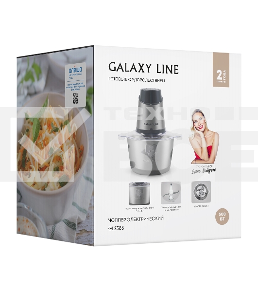 Чоппер Galaxy Line GL 2383 1.8л. 500Вт белый