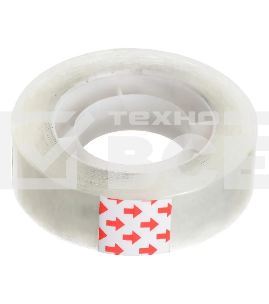 Клейкая лента канцелярская Silwerhof 481056 прозрачная шир.15мм дл.33м 35мкр полипропилен спайка