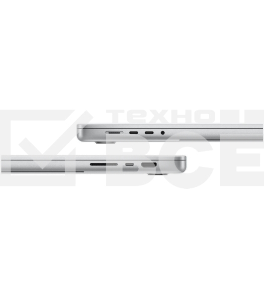 Ноутбук Apple MacBook Pro 16 Late 2023 серебристый MRW63LL/A (КЛАВ.РУС.ГРАВ.) 16