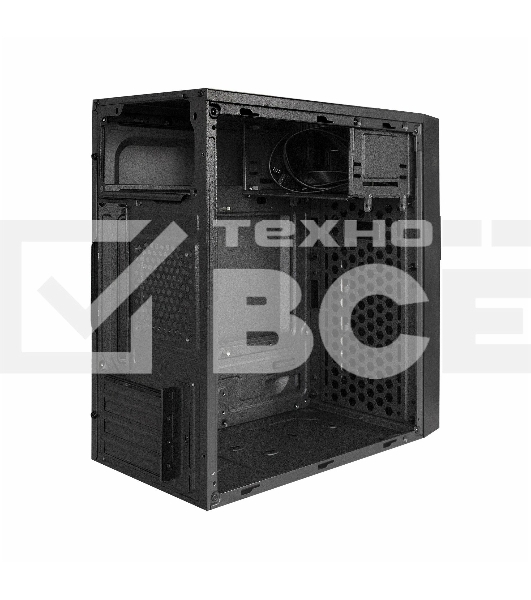 Компьютерный корпус Minitower ExeGate BAA-105U2-01-AAA350 (mATX, БП AAA350 с вент. 8см, 2*USB+2*USB 3.0, аудио, черный)