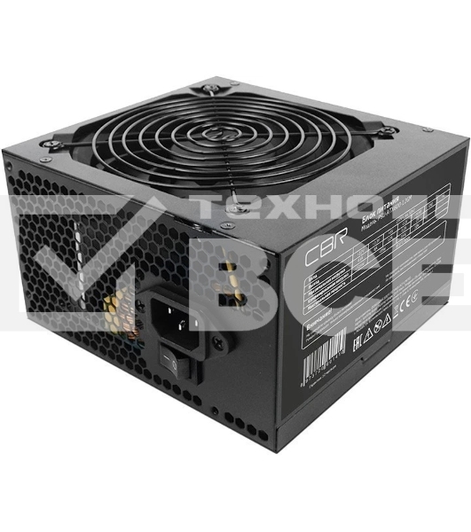 Блок Питания CBR PSU-ATX600-12GM, 600Вт, 80 PLUS Bronze, 120мм, черный