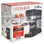 Кофеварка DELTA LUX DE-2005 черный, фото13