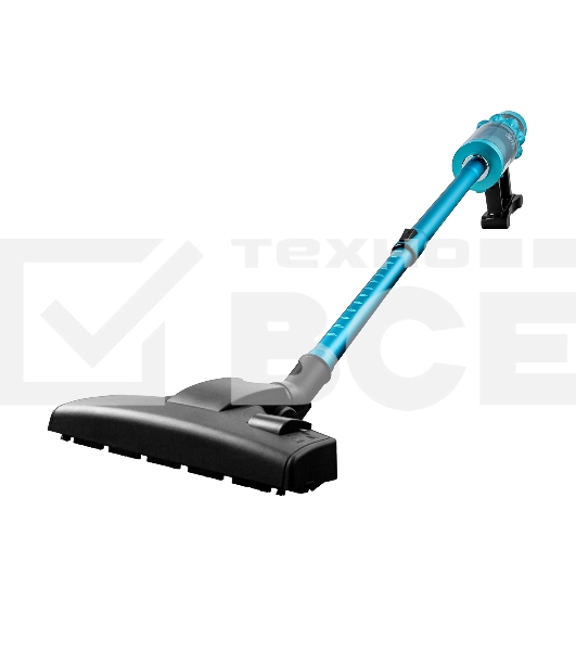 Пылесос вертикальный BRAYER BR4271 голубой, питание от сети, 185 Вт, уборка сухая, пылесборник 0.8 л