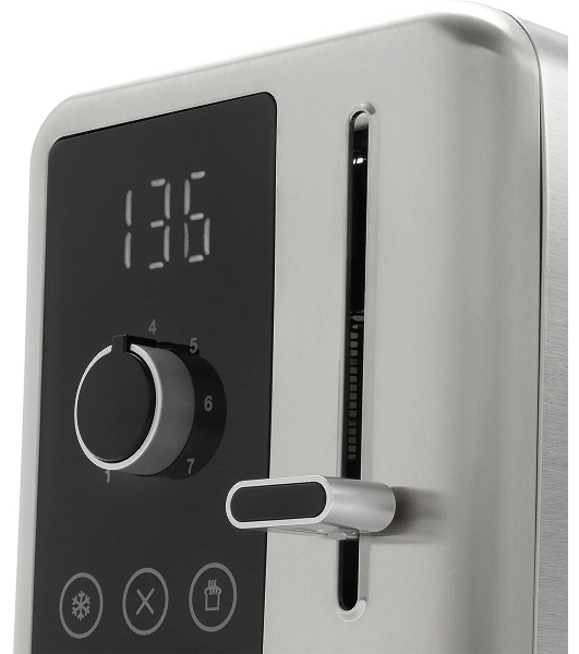 Тостер Hyundai HYT-3305 800Вт черный/серебристый