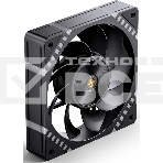 Вентилятор для корпуса JONSBO HF2-120BR Reverse (120x120x25мм, 4-pin PWM, ARGb, 63.3CFM, 29.5dBA, 2200RPM, черный), фото4