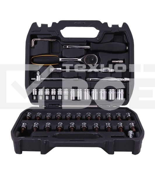 Набор торцевых ключей 46 шт Deli DL1046 1/4