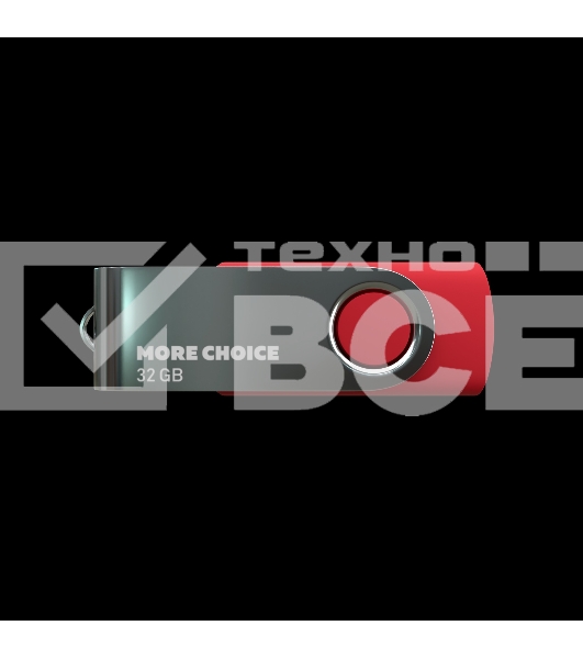 Флешка USB More Choice MF32-4 USB 32Gb 2.0 красный