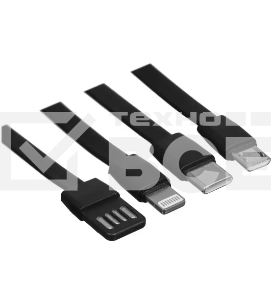 Портативный аккумулятор Tecno OnGO L101 10000mAh 12W 2.4A 2xUSB-A/USB-C черный