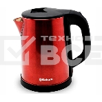 Чайник электрический Sakura SA-2149BR (2.0) красн метал+черн д, фото 1