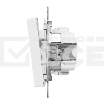 Механизм выключателя EKF UP1-SWW-31 трехклавишный, белый Эпика, фото9