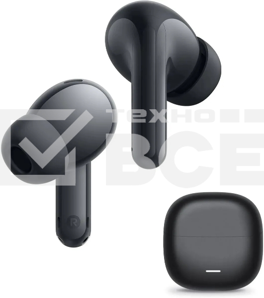Наушники TWS Xiaomi Redmi Buds 8 Lite черный, внутриканальные, Bluetooth, до 7 ч