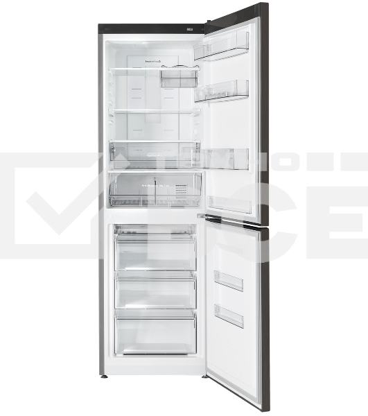 Холодильник Atlant ХМ-4621-179 ND антрацит двухкамерный 211/94л морозилка снизу, No Frost