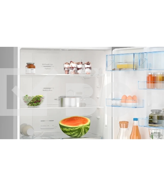 Холодильник Bosch KGN76CI30U серебристый двухкамерный 406/115л морозилка снизу, No Frost