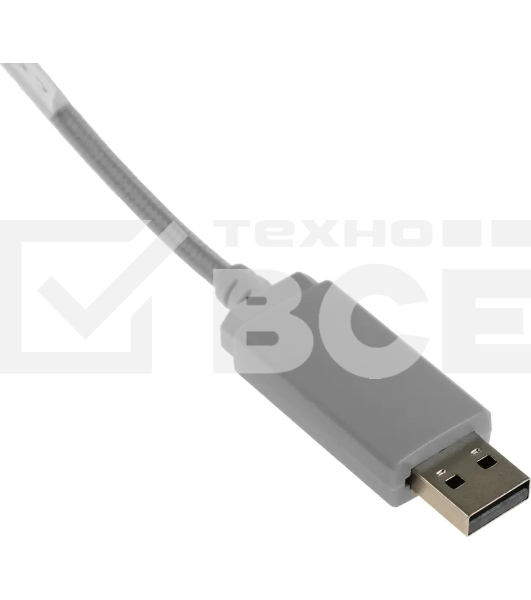 Гарнитура A4Tech Fstyler FH300U белый, проводная, подсветка