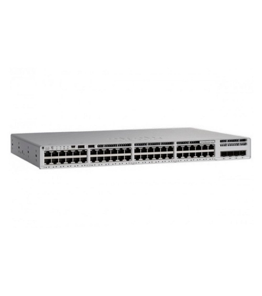 Коммутатор Cisco Catalyst C9200-48P-E, 48×1 Гбит/с