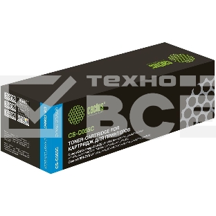 Картридж лазерный Cactus CS-C055C голубой (2100 стр.) для Canon LBP663Cdw, LBP664Cx, MF746Cx, MF742Cdw, MF744Cdw