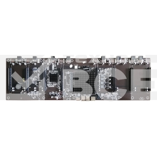 Материнская плата с ЦПУ AFOX AFHM65-ETH8EX, Intel Celeron 847, Intel HM65, 1xDDR3L, 1xSATA, 1xmini-SATA, 8xPCIe 2.0 x16, 1xHDMI, 1x 100Mb LAN, 4xUSB 2.0, проприетарный.