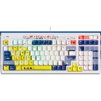 Клавиатура A4Tech Bloody B950 проводная USB синий/белый, фото 1