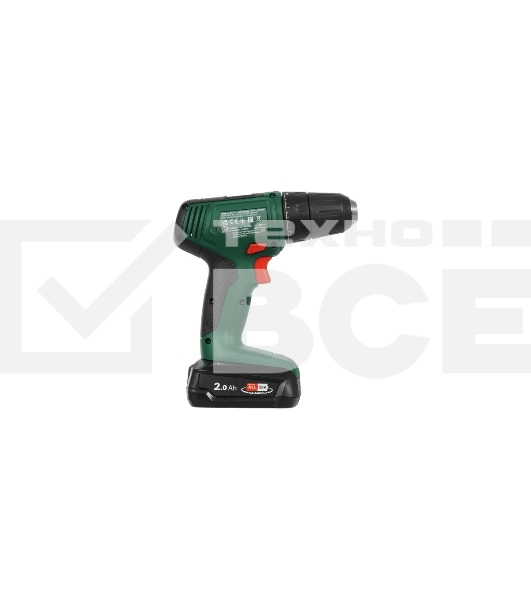 Дрель-шуруповерт Bosch Easydrill 18V-40 (2x 1,5Aч) + AL18V-20 кейс 1200Вт аккум. патрон:быстрозажимной (кейс в комплекте) (06039D8002)