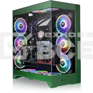 Компьютерный корпус Thermaltake CTE E660MX зеленый без БП E-ATX 13x120мм 11x140мм 2xUSB 3.0 audio bott PSU