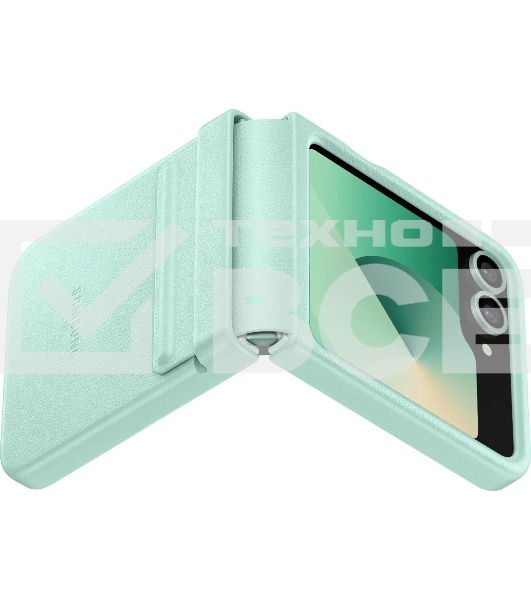Чехол (клип-кейс) Samsung для Samsung Galaxy Z Flip6 Kindsuit Case Flip 6 (F741) мятный (EF-VF741PMEGRU)