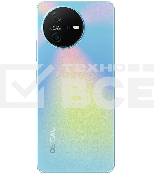 Смартфон OSCAL Tiger 12, 8/128Gb, голубой