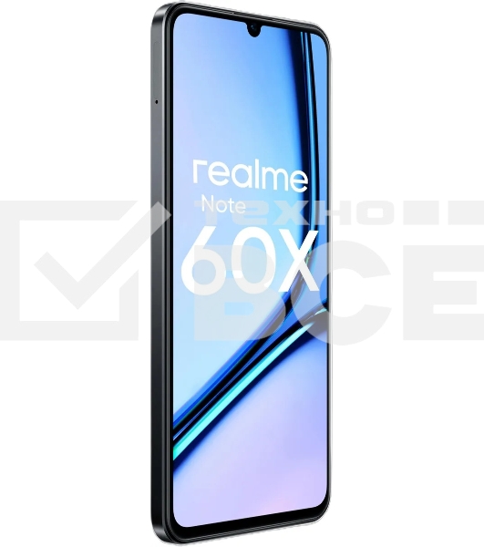 Смартфон Realme Note 60х, 3/64Gb, черный