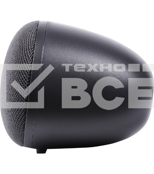 Колонка портатитвная Ural ТТ М100+ серый 6W 1.1 BT/3.5Jack/USB-C 10м 1200mAh (без.бат) (УРАЛ ТТ М100+ СЕРЫЙ)