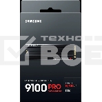 Твердотельный диск 1TB Samsung 9100 PRO, M.2, PCI-E 5.0 x4, TLC 3D NAND [R/W - 14800/13400 MB/s] с радиатором, фото16