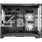 Компьютерный корпус 1STPLAYER UVIEW UV6 ARGB черный mATX 3x120мм ARGB fans UV6-BK-2FC7R-1FC7, фото7