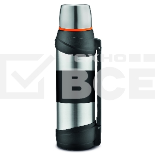 Термос LARA LR04-63 2,4 л нержавеющая сталь, пищевой нейлон, пластмасса, силикон