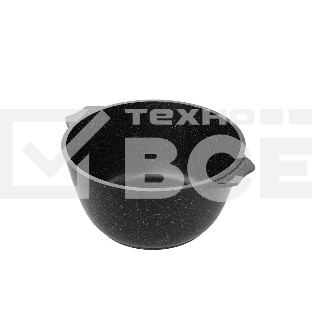 Кастрюля Гранит черный 3 л, АП 43802