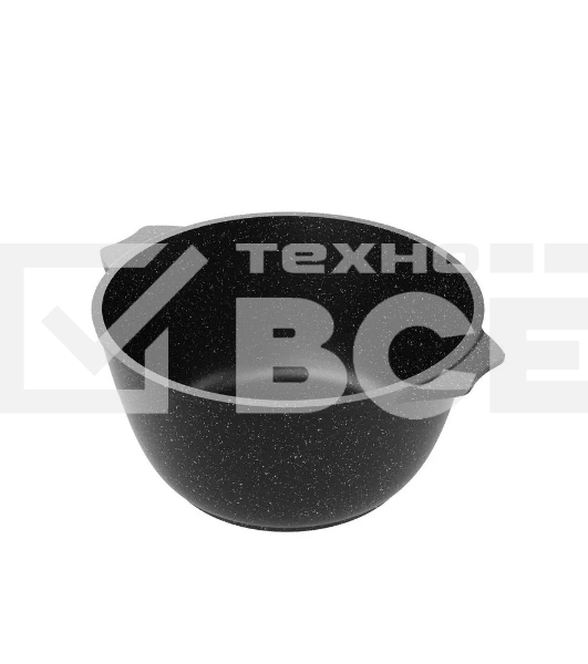 Кастрюля Гранит черный 3 л, АП 43802