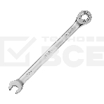 Ключ комбинированный трещоточный Denzel 14702 8 мм, CrV, матовый хром, фото 1