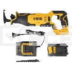 Пила сабельная Denzel RS-180 аккумуляторная Li-Ion, 20 В, фото7