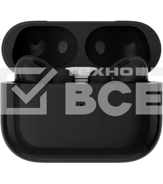 Беспроводные TWS наушники AKSBERRY B25 Air Pro черный, внутриканальные, Bluetooth, до 4 ч