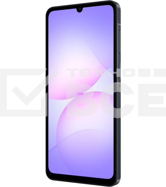 Смартфон Samsung Galaxy A07 4/64Gb черный