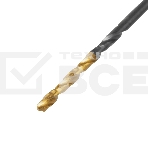 Сверло по металлу Denzel 2 мм, HSS-Tin, Golden Tip, 10 шт., фото2