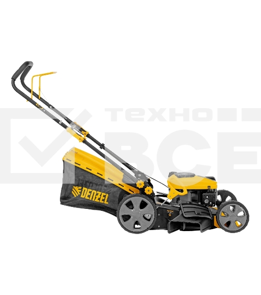 Газонокосилка бензиновая Denzel GLD-460-K, 150 см3, 46 см, 50 л