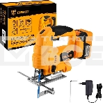 Лобзик электрический аккумуляторный DEKO DKJS20E, 20В, 1x4.0А·ч, фото 1