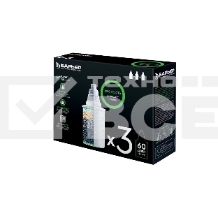 Комплект картриджей Барьер 6 Жесткость для кувшинов Барьер ресурс:350л (упак.:3шт)