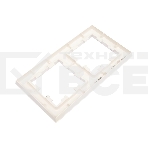 Рамка 2-мест. IEK BRITE РУ-2-БрБ белый, фото3