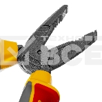 Плоскогубцы комбинированные Denzel диэлектрические трехкомпонентные рукоятки до 1000 В, 180 мм, фото4