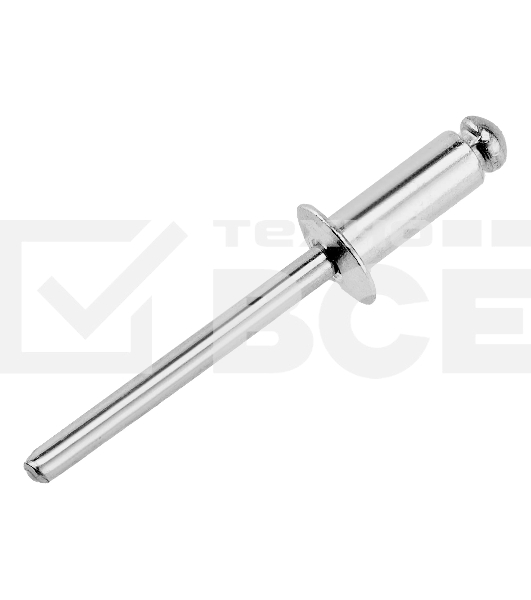 Заклепки алюминиевые Denzel, 3/16'-1/2', 5 х 12 мм, 50 шт.