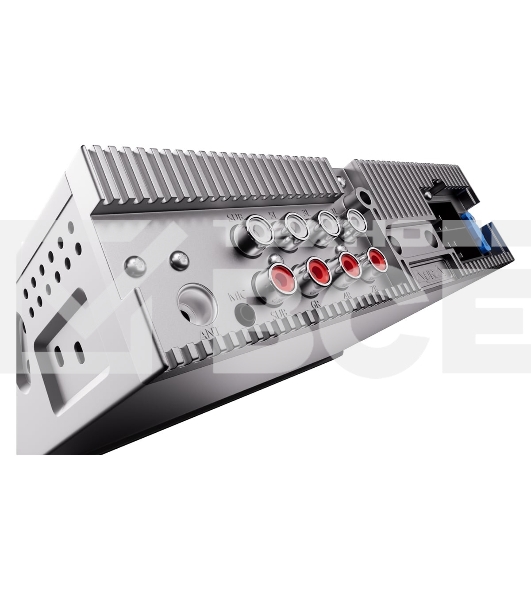 Автомагнитола AURA STORM-866DSP, 1 DIN, Bluetooth, USB Type-A, AUX, пульт ДУ