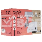 Мясорубка электрическая Аксион М14.02 белый, 600 Вт, 0.7 кг/мин, насадки - 6, фото2