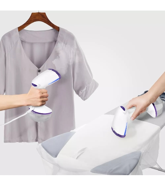 Отпариватель Kitfort КТ-989 фиолетовый/белый, 1630 Вт, 20 г/мин, 300 мл